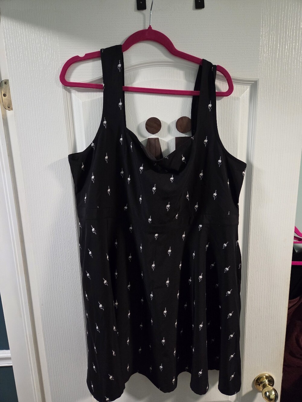 Killstar X Wednesday Addams Little Storm Cloud Pinafore Dress- 2XL &4XL- READ - Picture 9 of 10